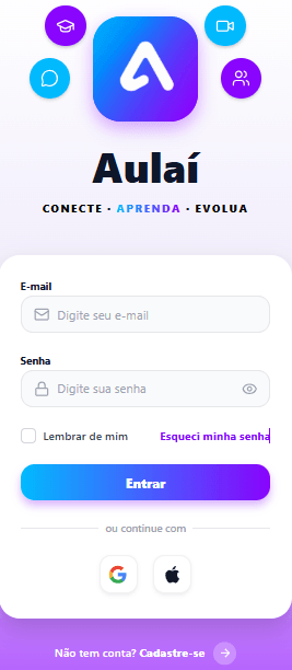 Tela do Aulaí